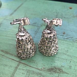 ✨Vintage ✨Drop Rhinestone Earrings